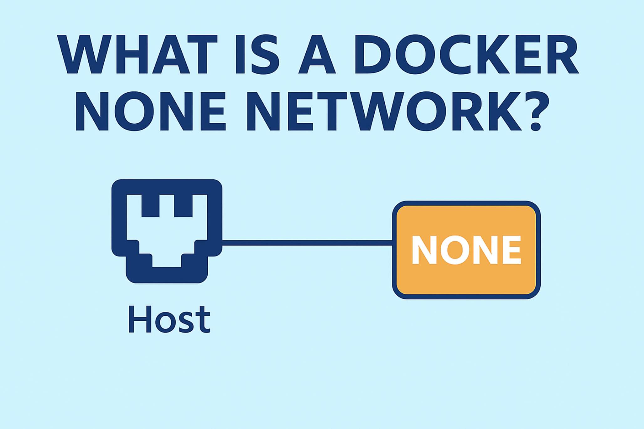 Docker None Network